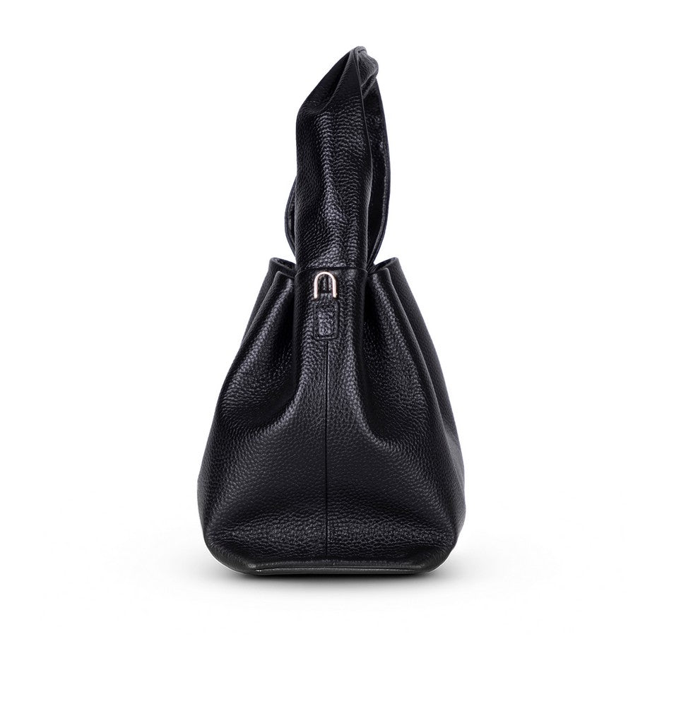 Pebbled Leather Shopper Women's Tote Bag