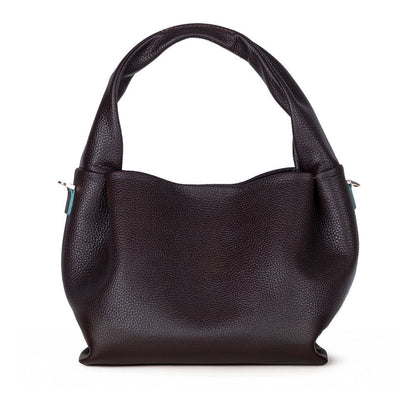 Pebbled Leather Shopper Women's Tote Bag