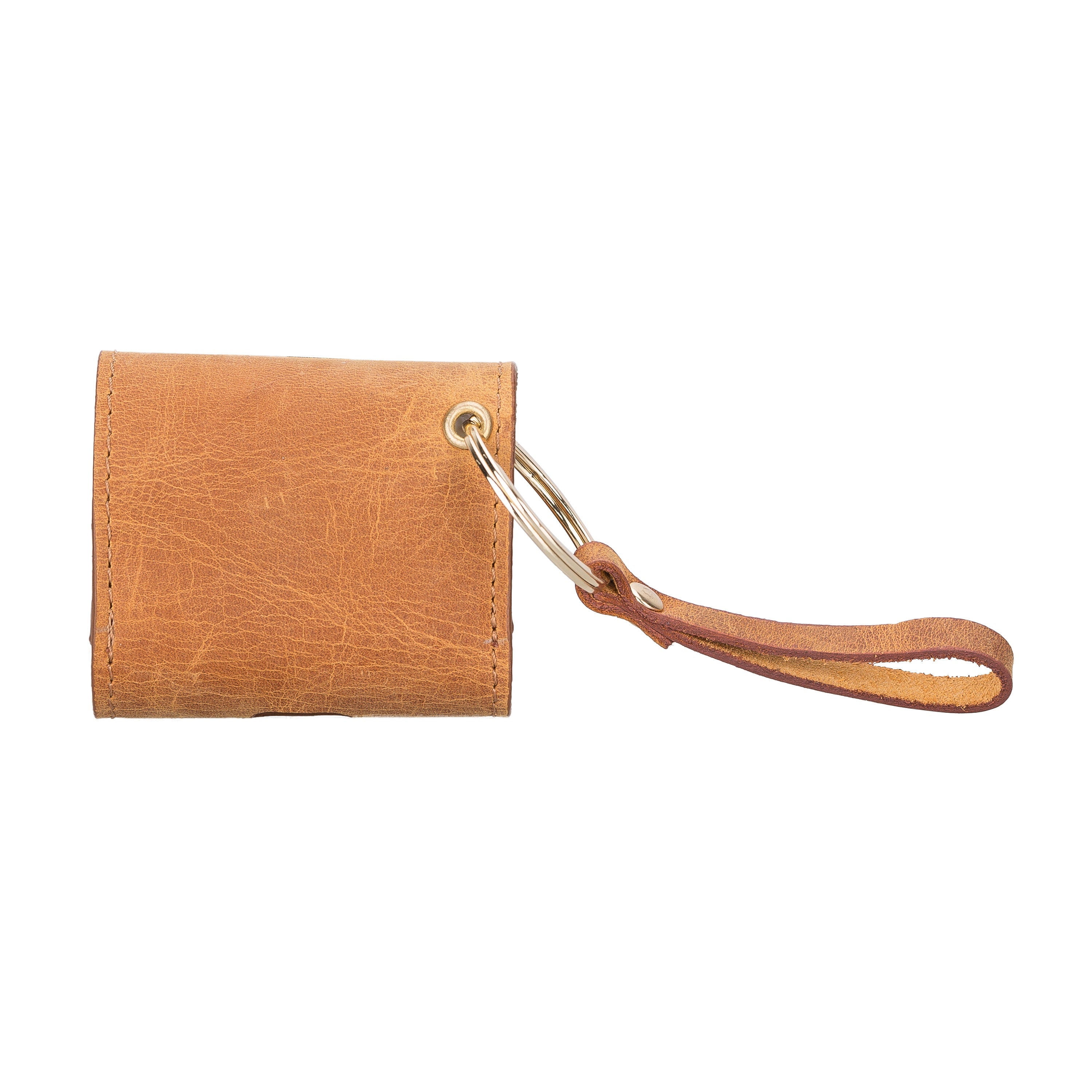 Mai Snap Air Pods 3 And Air Pods 4 Leather Case With Hook