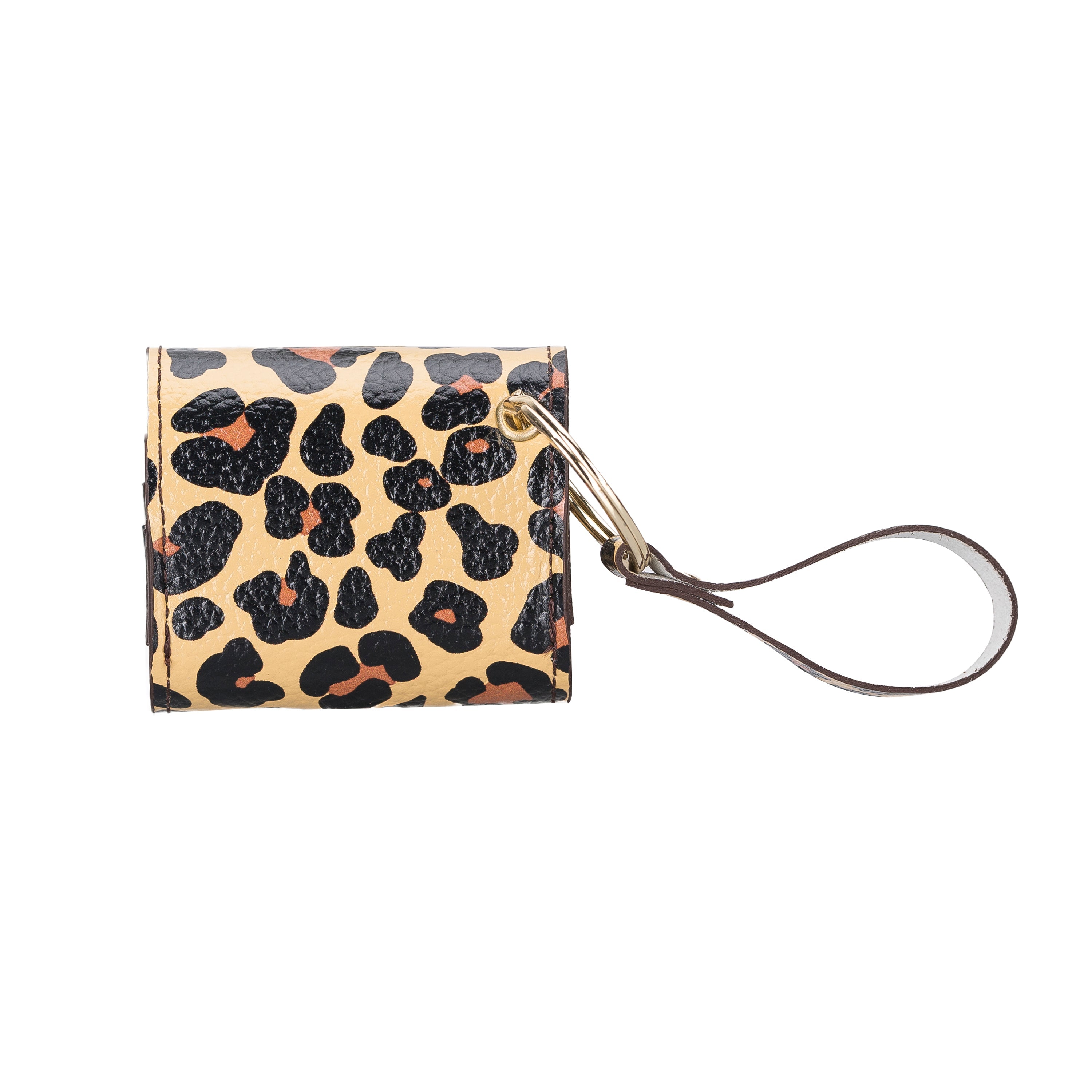 Mai Snap Air Pods 3 And Air Pods 4 Leather Case With Hook