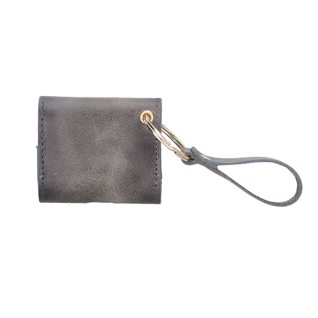 Mai Snap Air Pods 3 And Air Pods 4 Leather Case With Hook