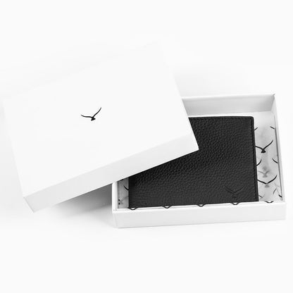 Mens Leather Wallet With Two Compartments