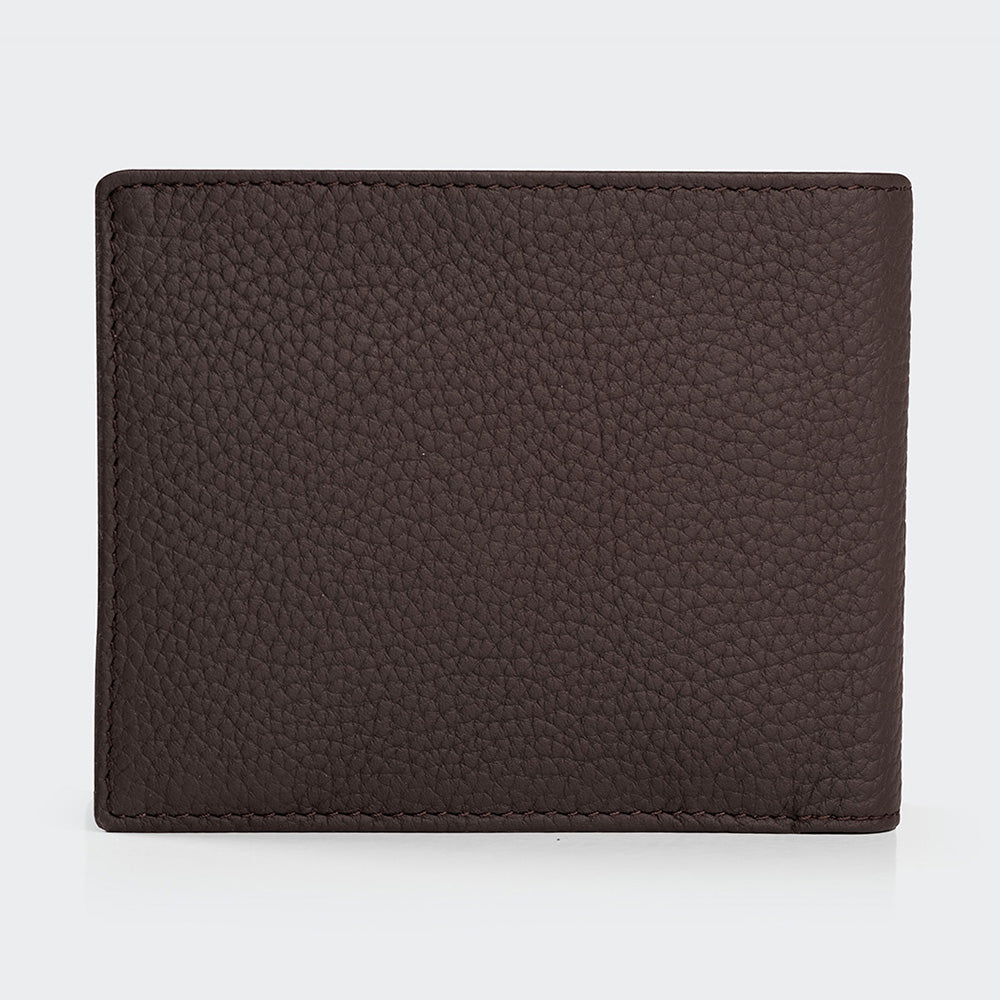 Mens Leather Wallet With Two Compartments