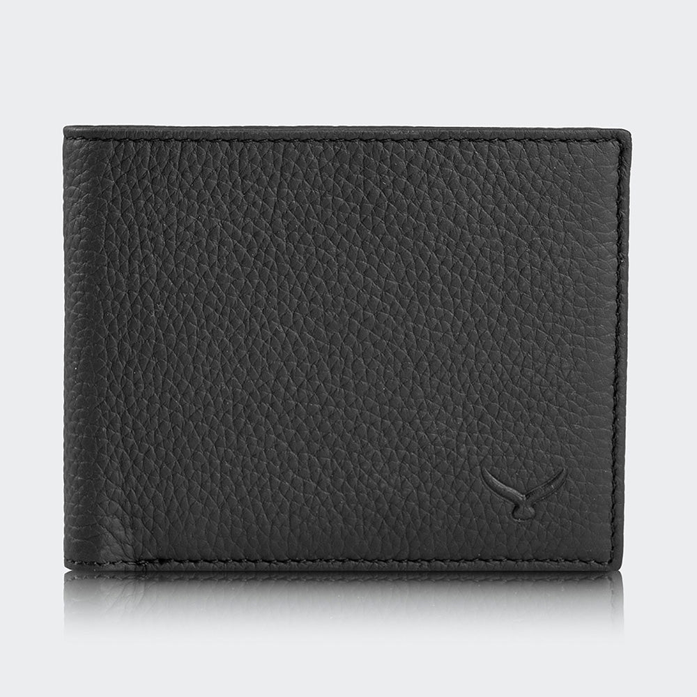 Mens Leather Wallet With Two Compartments