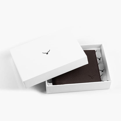 Mens Leather Wallet With Two Compartments