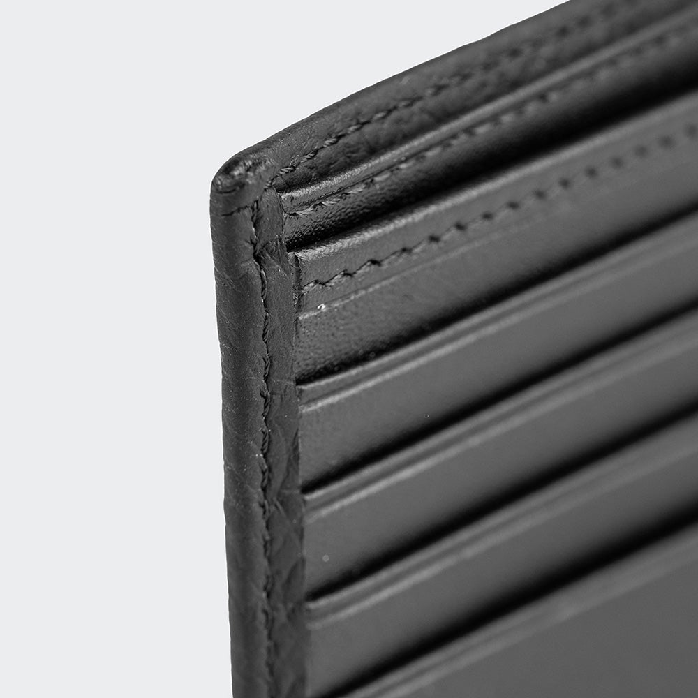 Mens Leather Wallet With Two Compartments