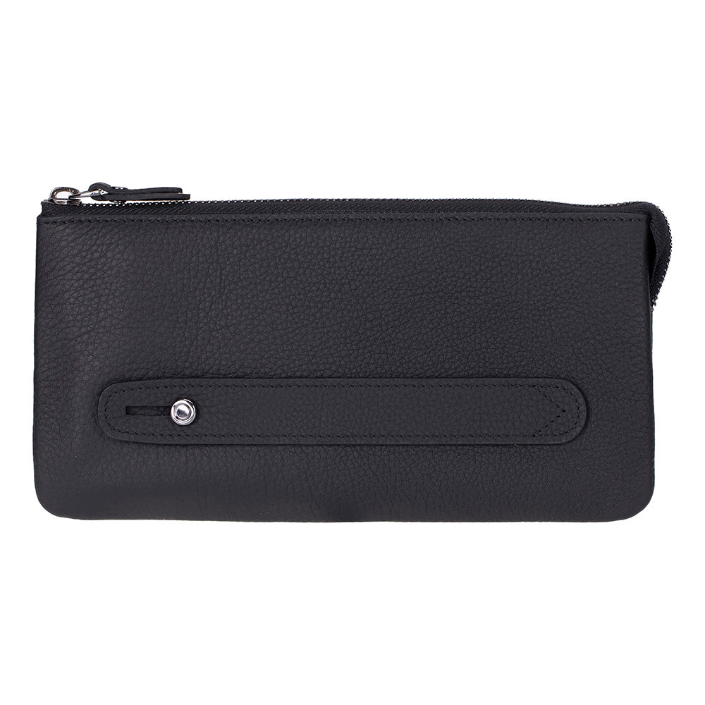 Monarch Leather Unisex Wristlet Bag with Smart Pockets
