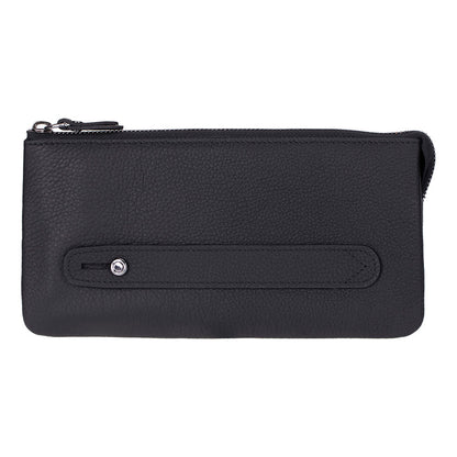 Monarch Leather Unisex Wristlet Bag with Smart Pockets