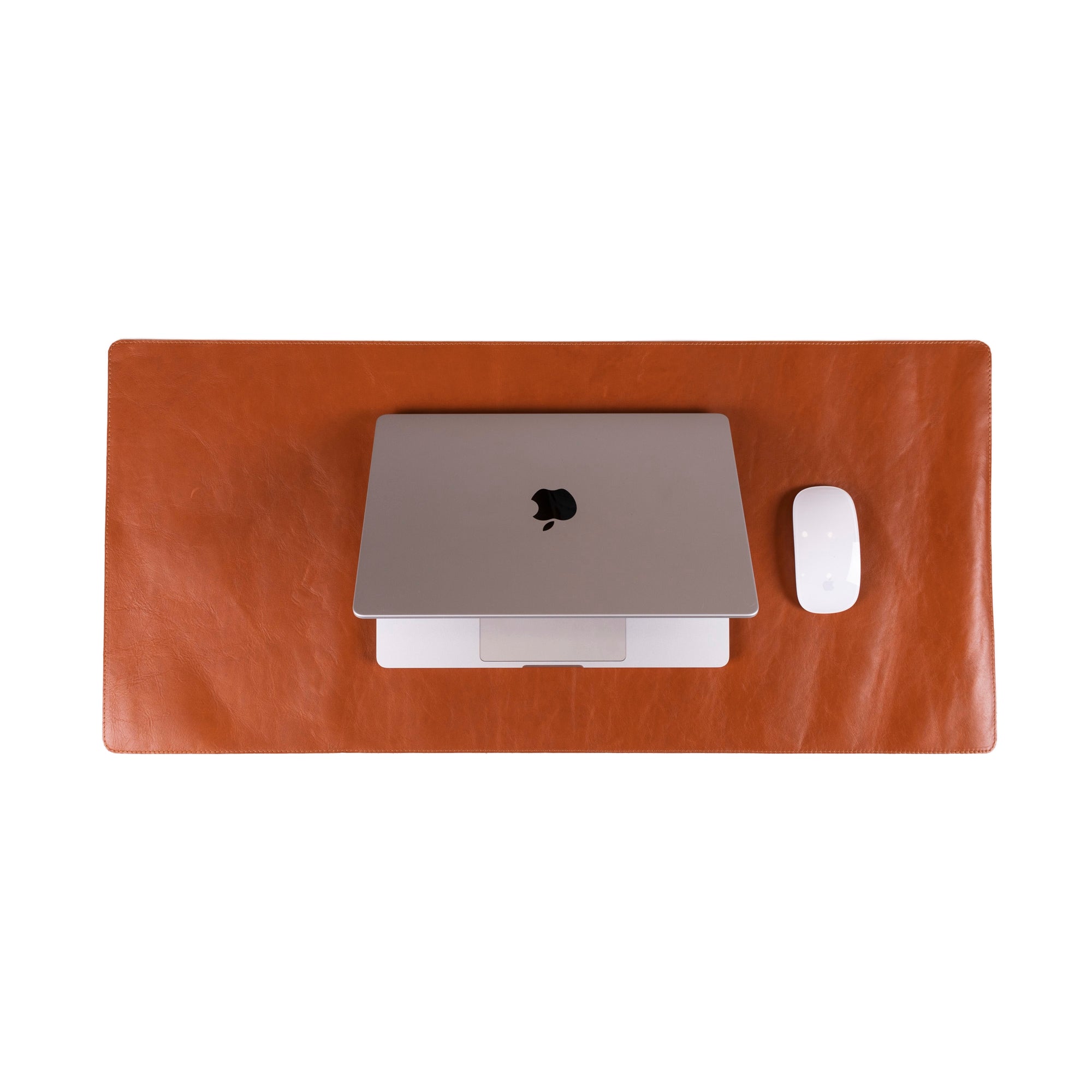 Natural Leather Desk Mat 35.8" x 18.9" (37 Cm x 80 Cm)
