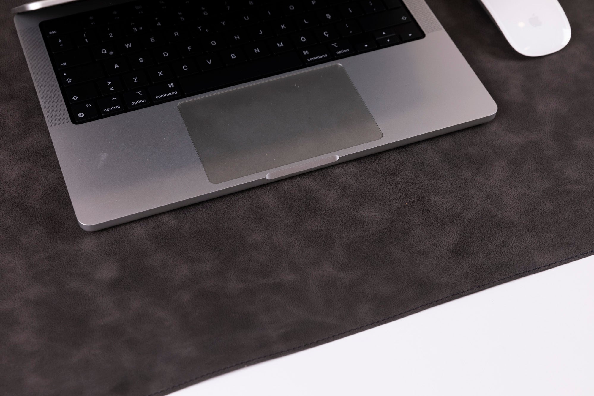 Natural Leather Desk Mat 35.8" x 18.9" (37 Cm x 80 Cm)