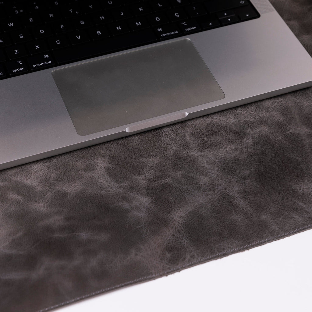 Natural Leather Desk Mat 35.8" x 18.9" (37 Cm x 80 Cm)