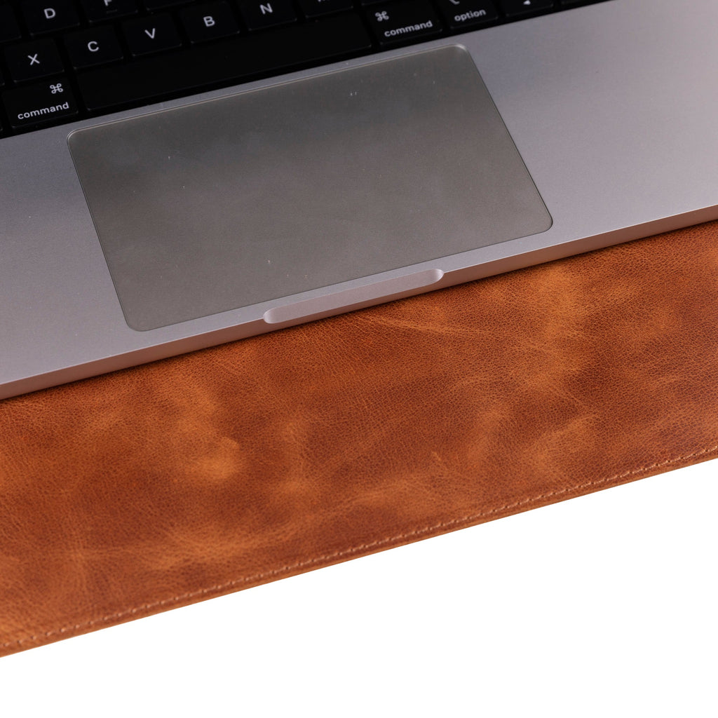 Natural Leather Desk Mat 35.8" x 18.9" (37 Cm x 80 Cm)