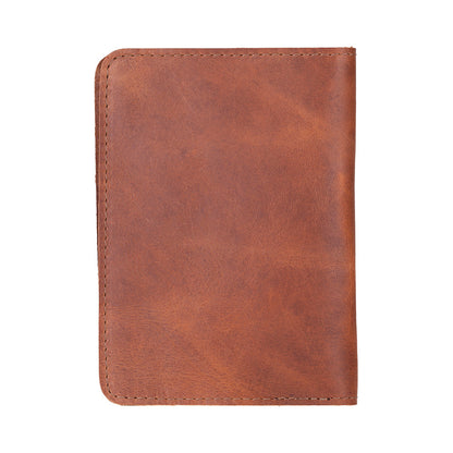 Nomera Handmade Personalized Leather Passport Wallet