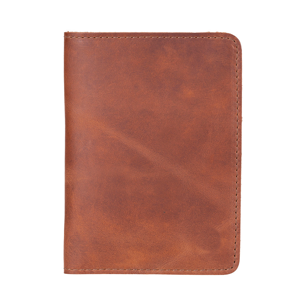 Nomera Handmade Personalized Leather Passport Wallet