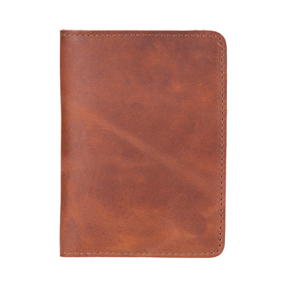 Nomera Handmade Personalized Leather Passport Wallet