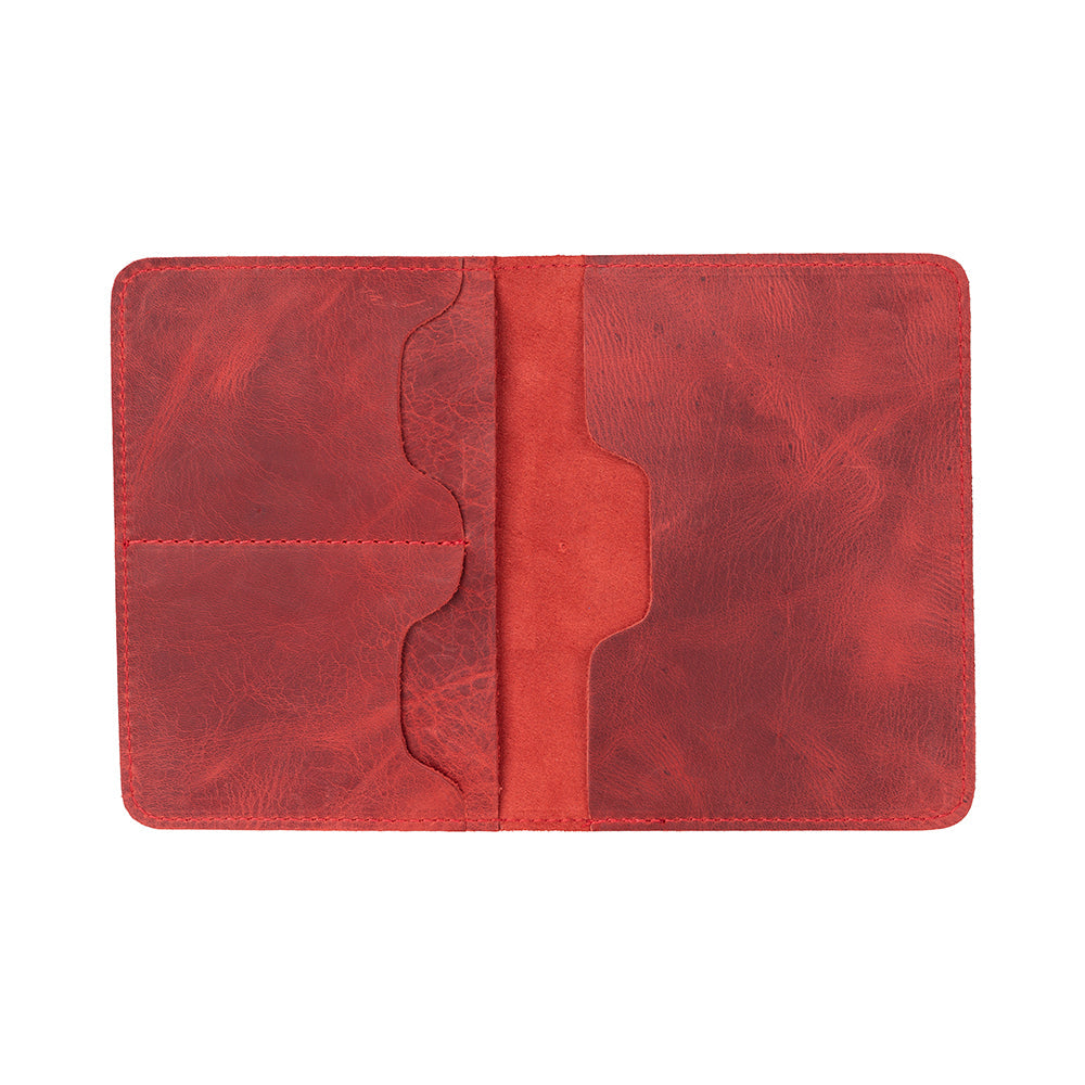 Nomera Handmade Personalized Leather Passport Wallet
