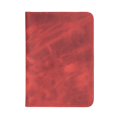 Nomera Handmade Personalized Leather Passport Wallet