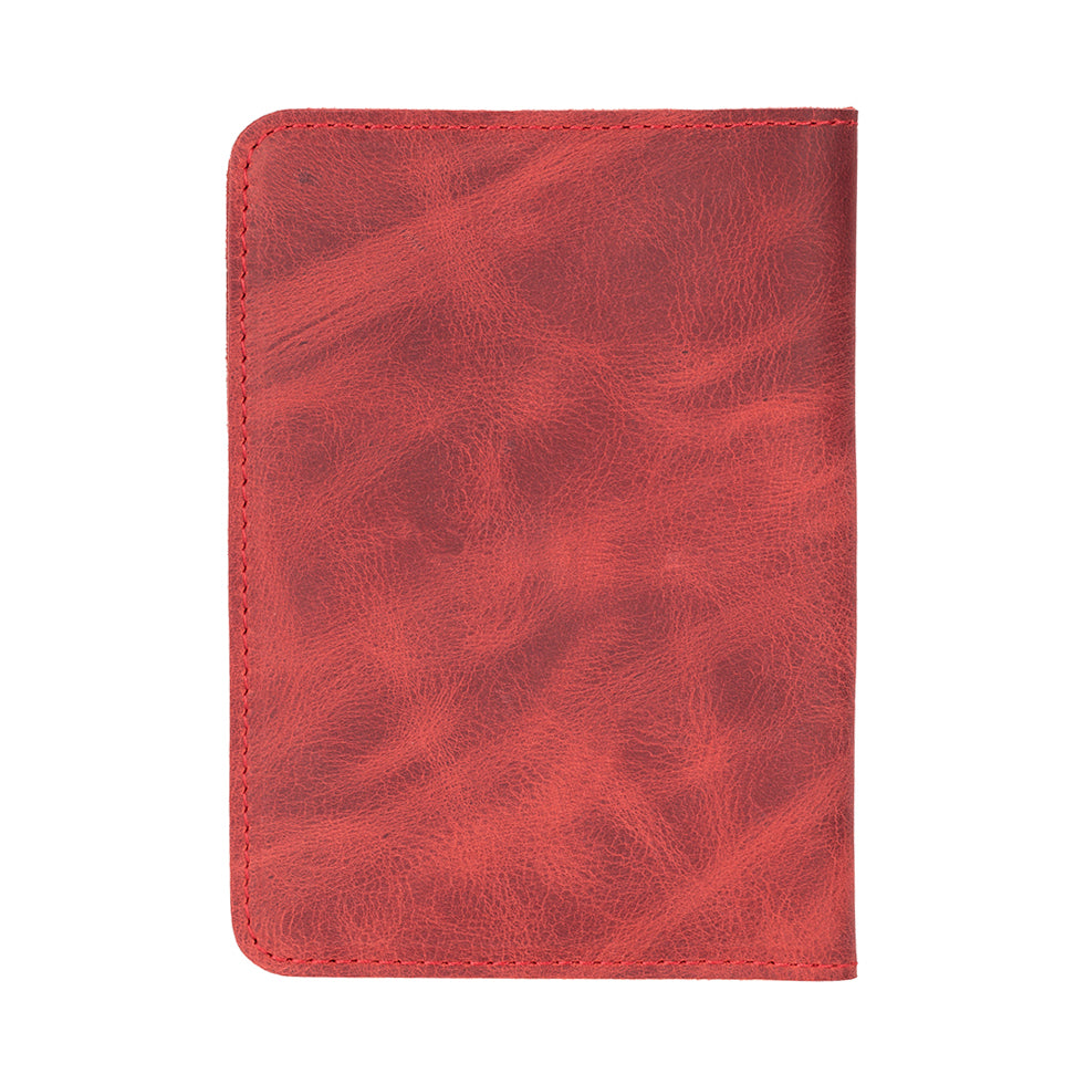 Nomera Handmade Personalized Leather Passport Wallet