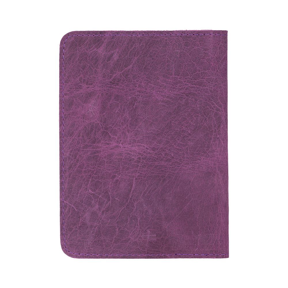 Nomera Handmade Personalized Leather Passport Wallet