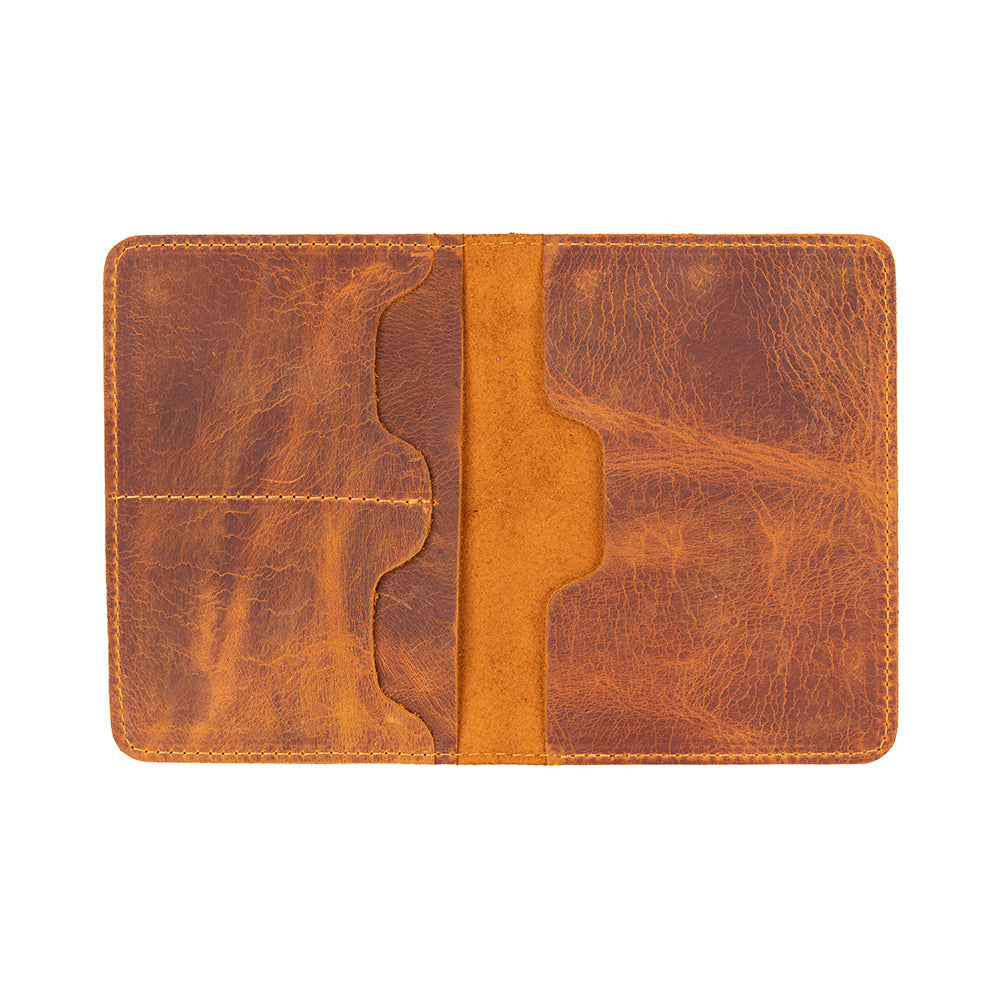 Nomera Handmade Personalized Leather Passport Wallet