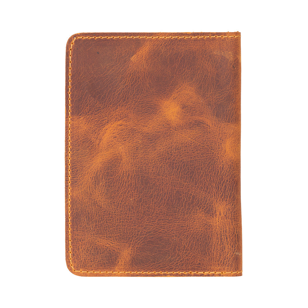 Nomera Handmade Personalized Leather Passport Wallet