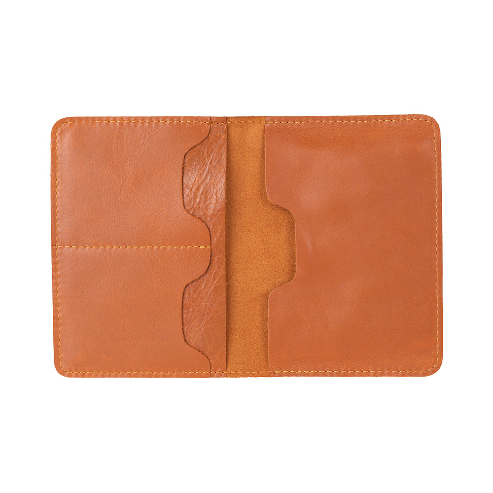 Nomera Handmade Personalized Leather Passport Wallet