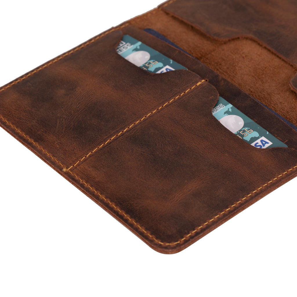 Nomera Handmade Personalized Leather Passport Wallet