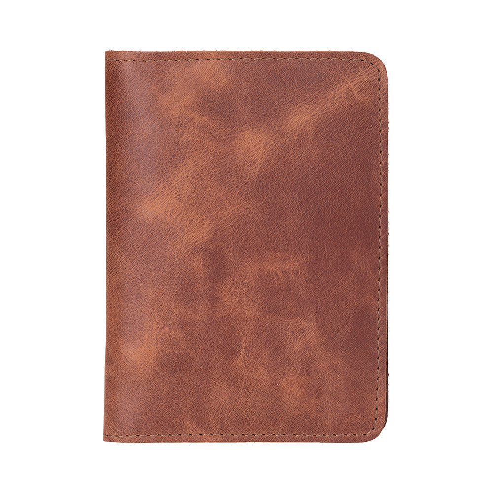 Nomera Handmade Personalized Leather Passport Wallet