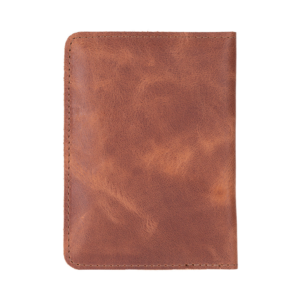 Nomera Handmade Personalized Leather Passport Wallet
