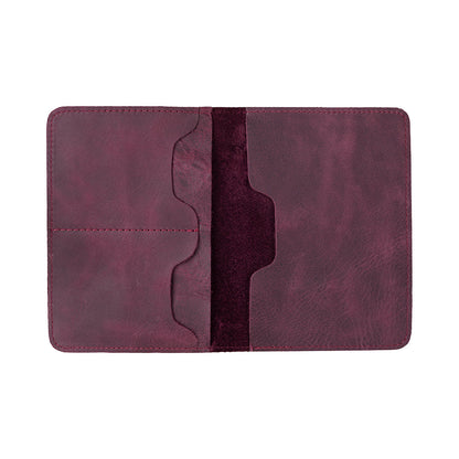 Nomera Handmade Personalized Leather Passport Wallet