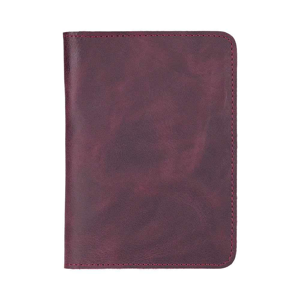 Nomera Handmade Personalized Leather Passport Wallet
