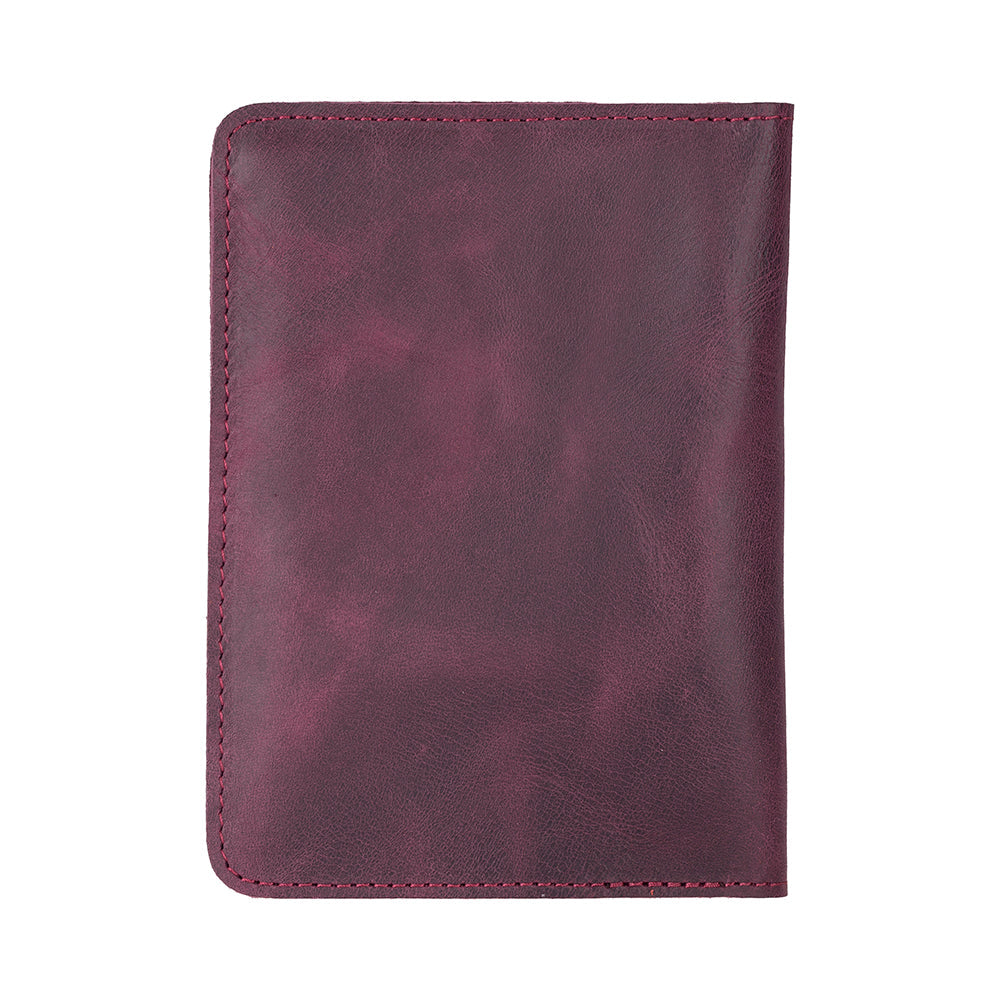 Nomera Handmade Personalized Leather Passport Wallet