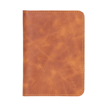 Nomera Handmade Personalized Leather Passport Wallet