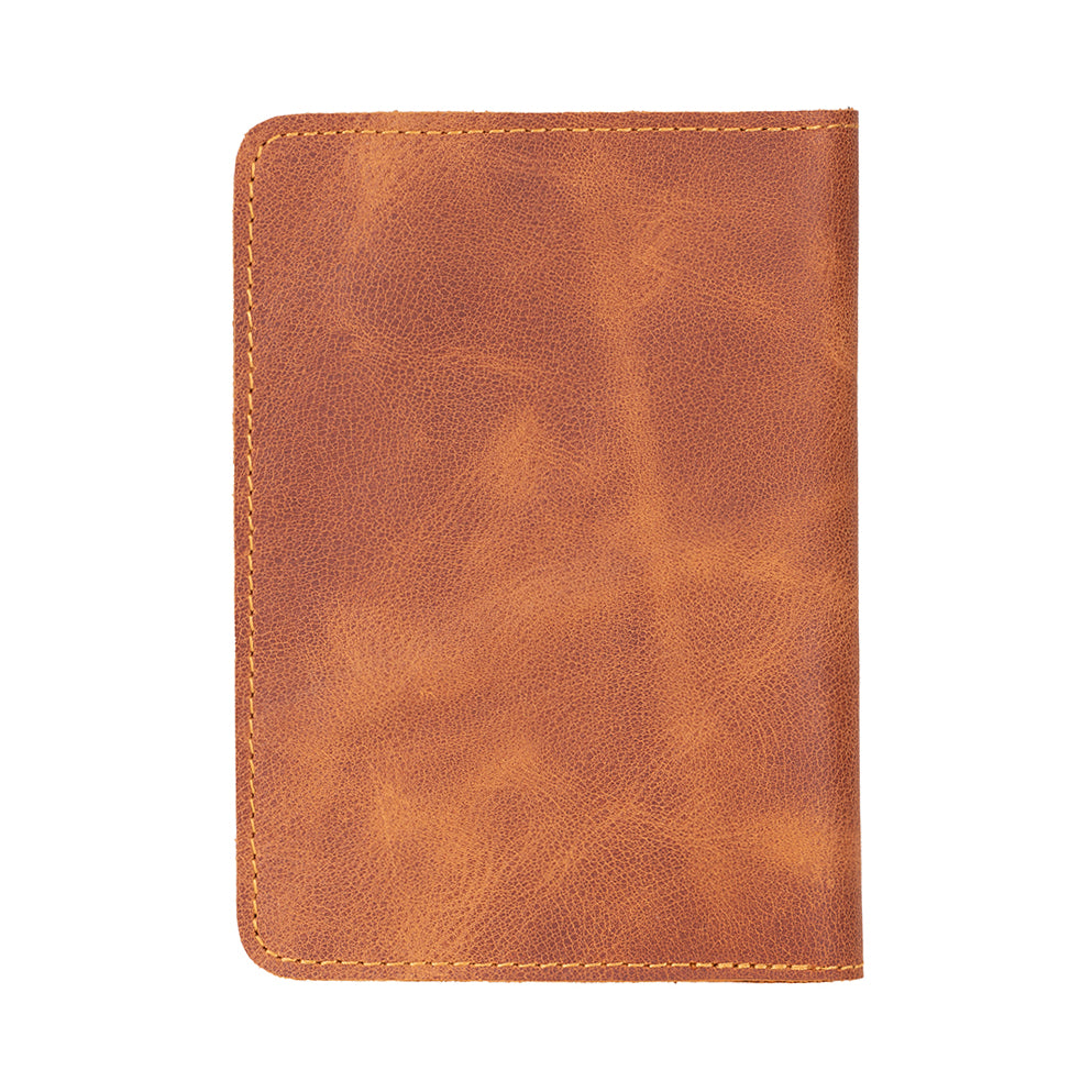 Nomera Handmade Personalized Leather Passport Wallet