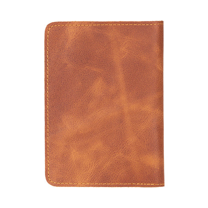 Nomera Handmade Personalized Leather Passport Wallet