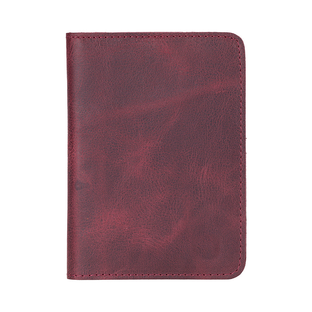Nomera Handmade Personalized Leather Passport Wallet