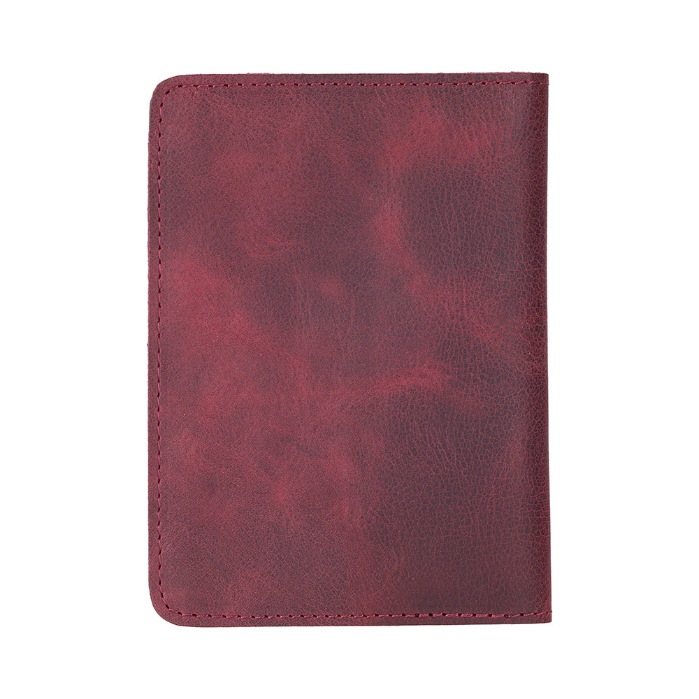 Nomera Handmade Personalized Leather Passport Wallet
