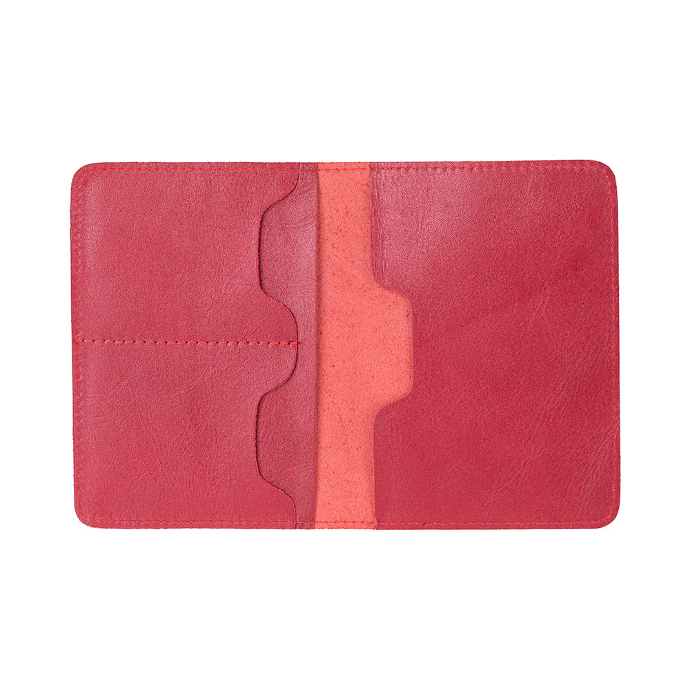 Nomera Handmade Personalized Leather Passport Wallet
