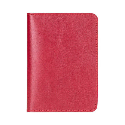 Nomera Handmade Personalized Leather Passport Wallet