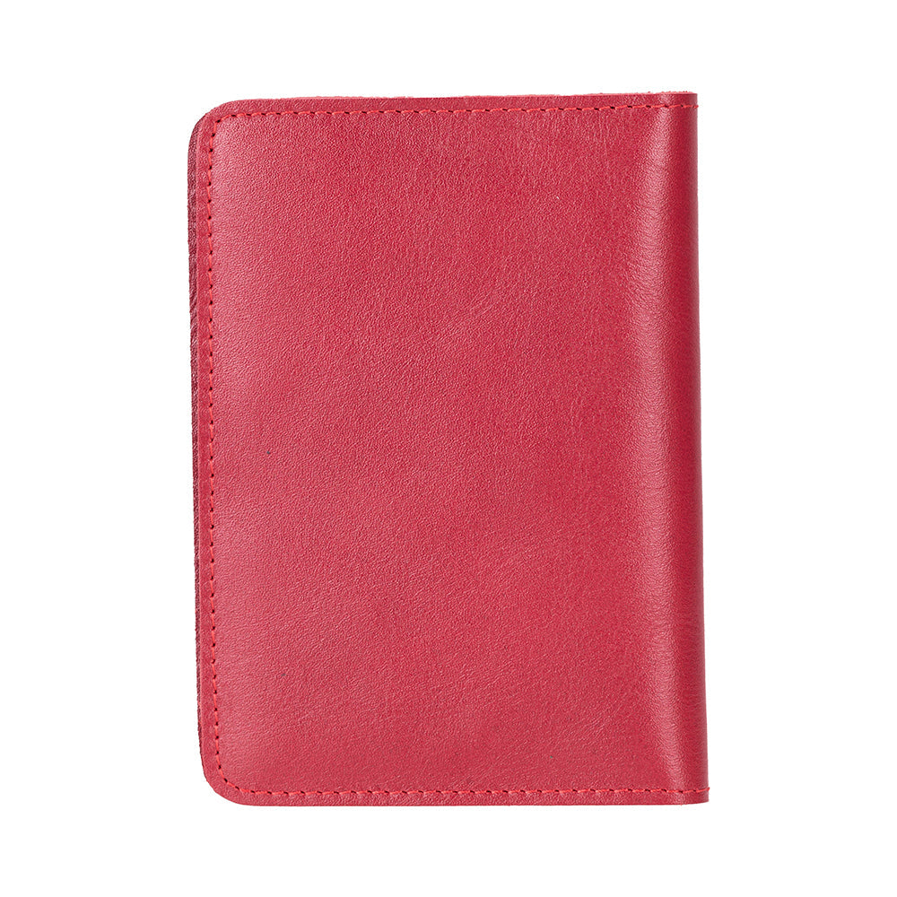 Nomera Handmade Personalized Leather Passport Wallet