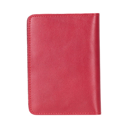 Nomera Handmade Personalized Leather Passport Wallet