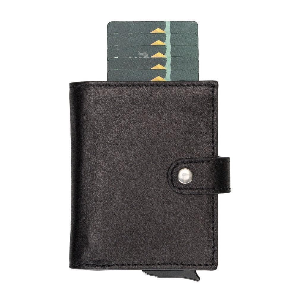 Palermo Leather Mechanical RFID Card Holder