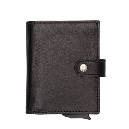 Palermo Leather Mechanical RFID Card Holder