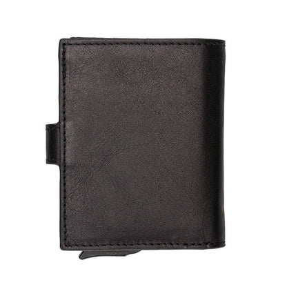 Palermo Leather Mechanical RFID Card Holder