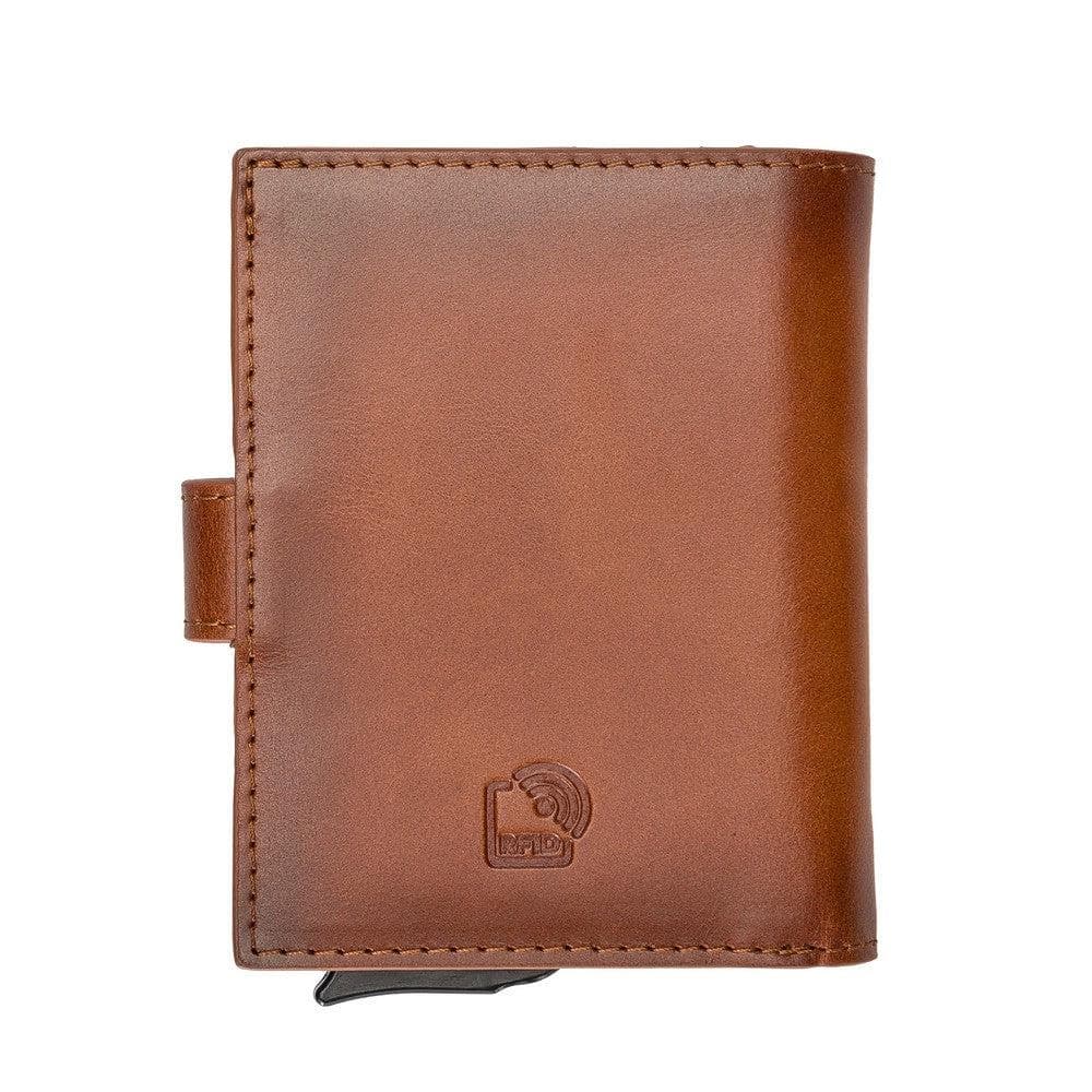 Palermo Leather Mechanical RFID Card Holder