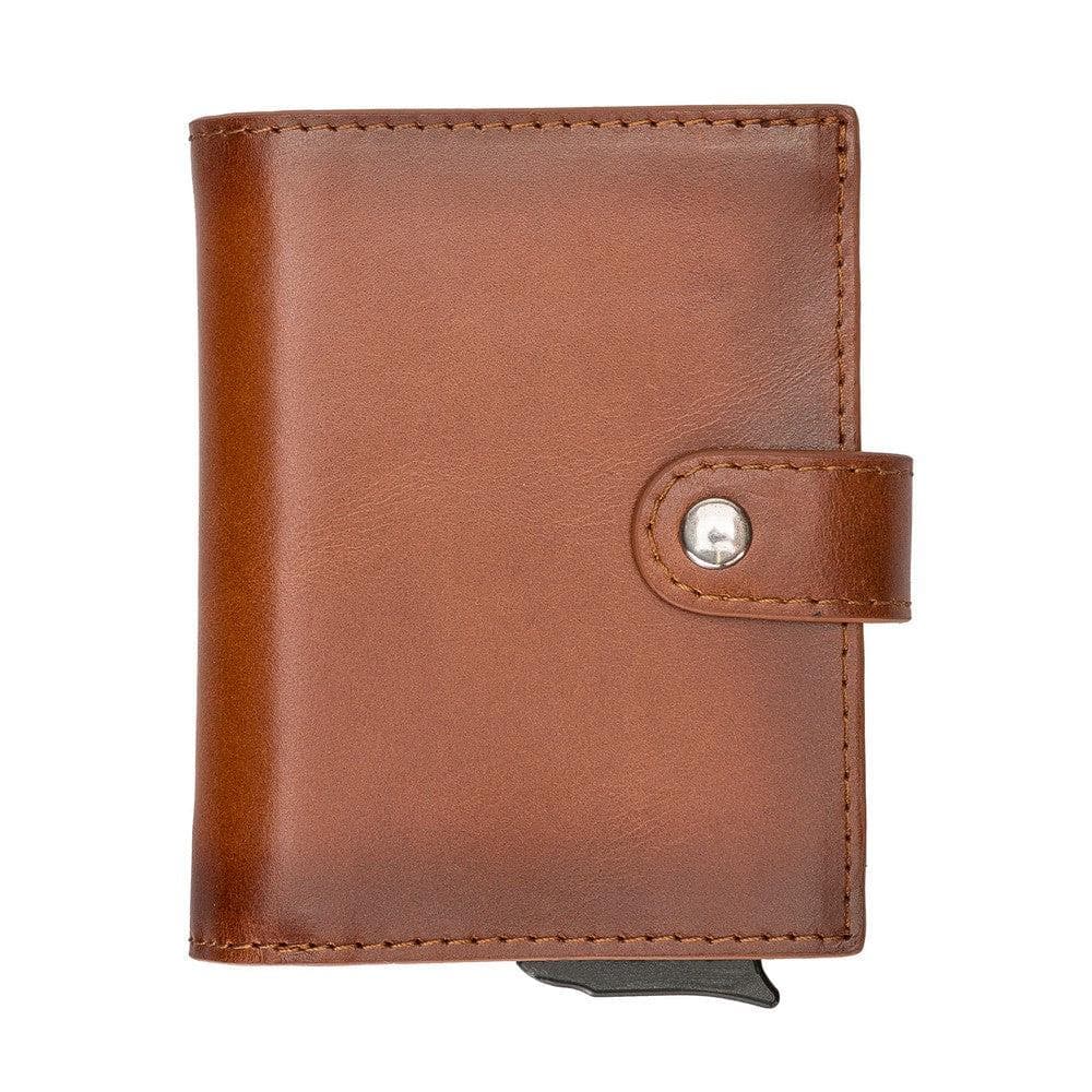 Palermo Leather Mechanical RFID Card Holder