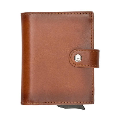 Palermo Leather Mechanical RFID Card Holder