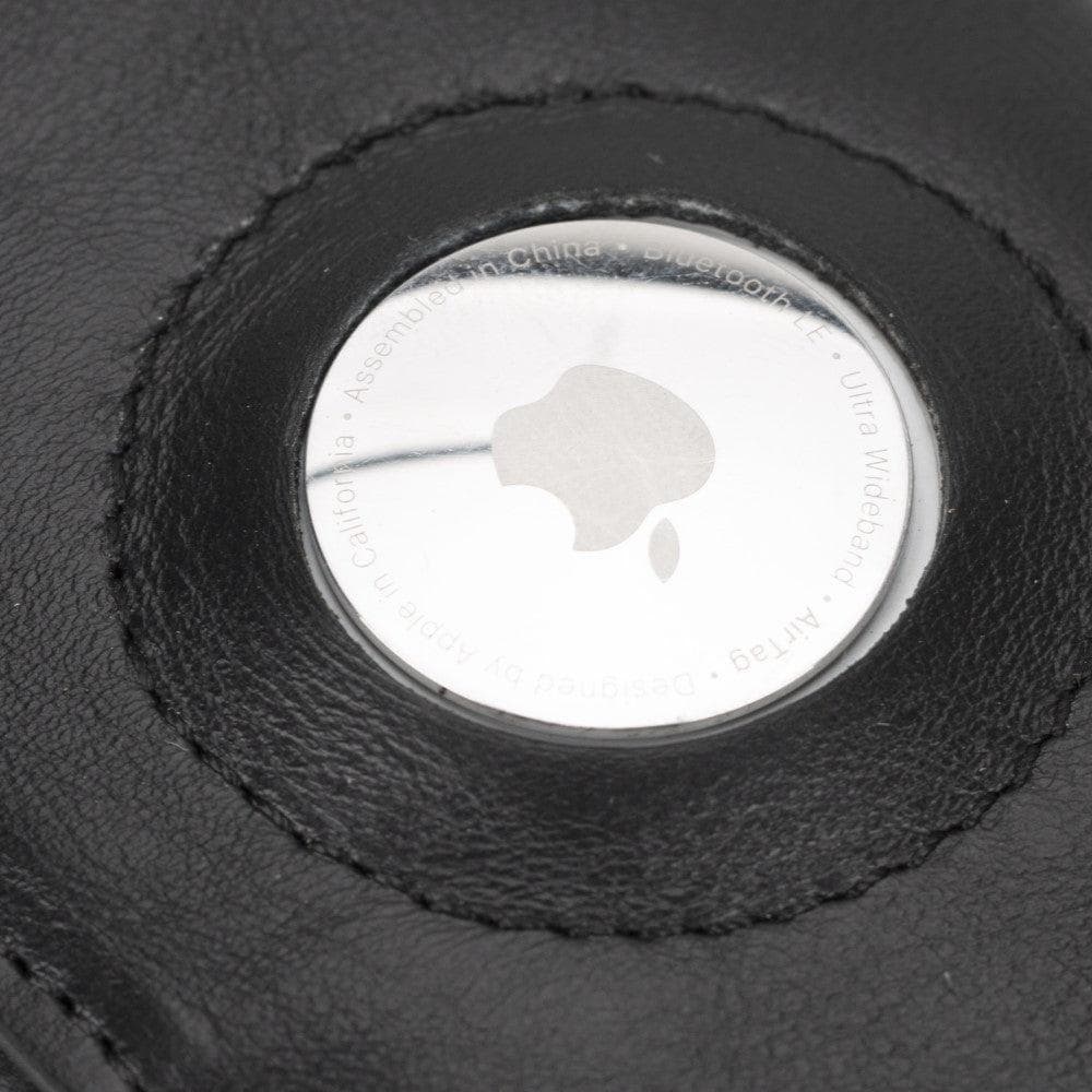 Palertag Zip Mechanical Smart Leather Card Holder With Air Tag Slot