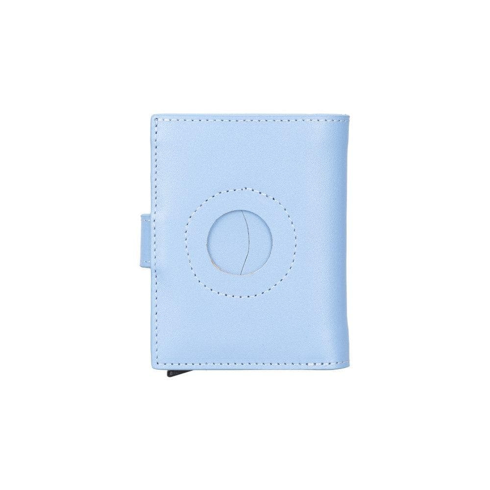 Palertag Zip Mechanical Smart Leather Card Holder With Air Tag Slot