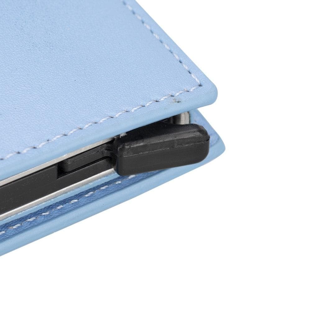 Palertag Zip Mechanical Smart Leather Card Holder With Air Tag Slot